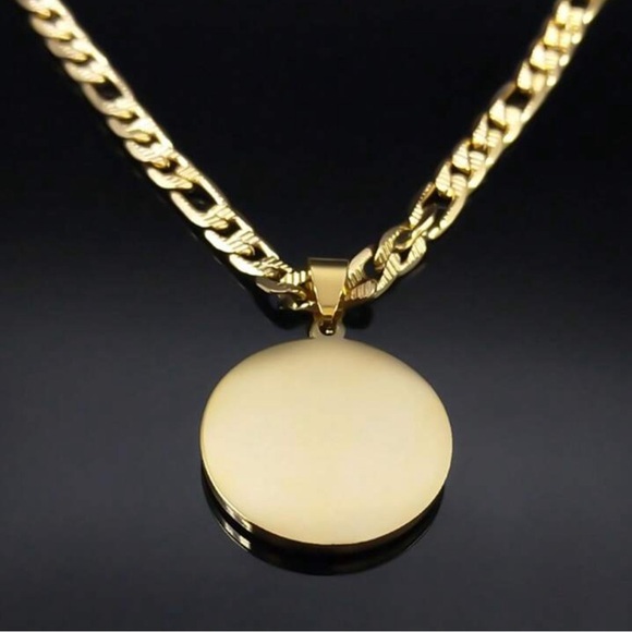 BLUE CLOVER Golden girls statement Necklace, Minimalist Golden Hypoallergenic… - Picture 6 of 13